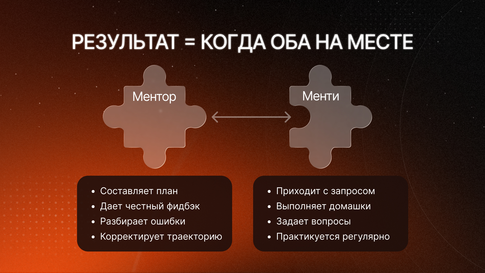Ментор и менти